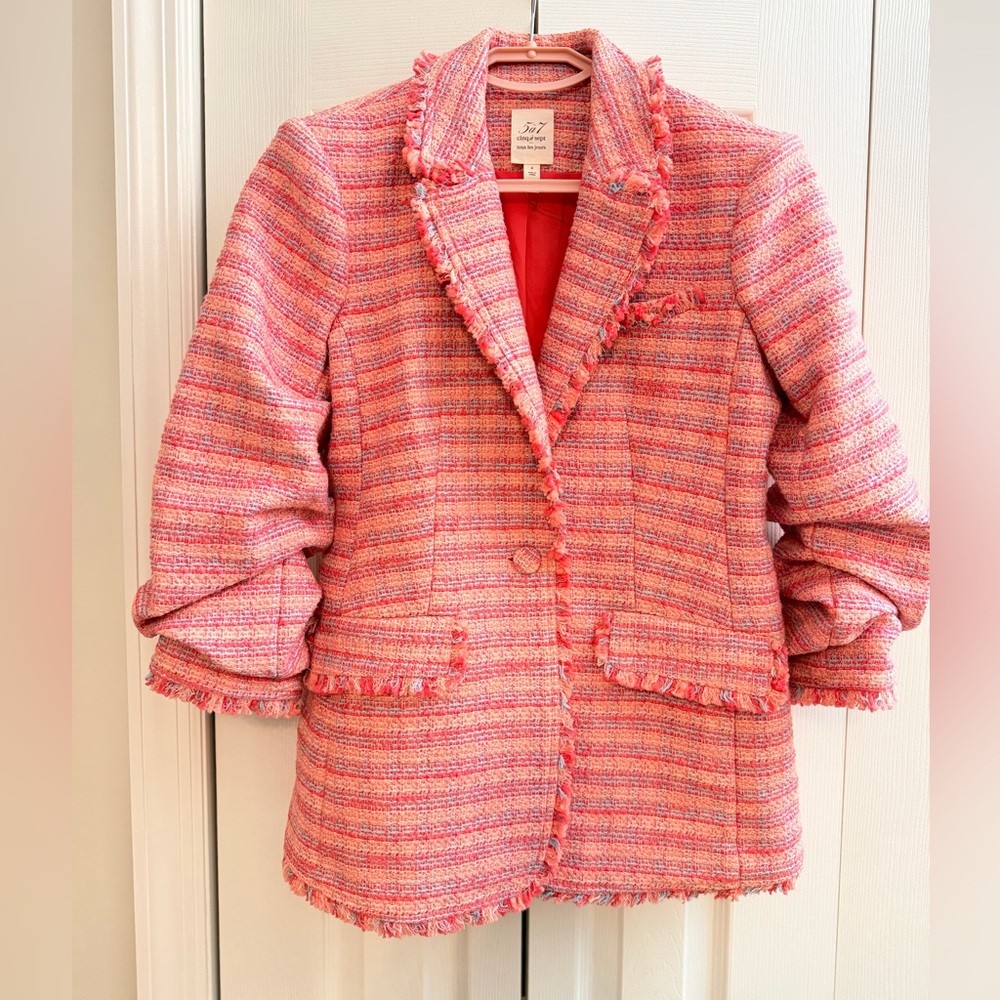 cinq a sept Lucie boucle khloe Blazer